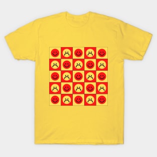 HAPPY AND SAD FACES T-Shirt